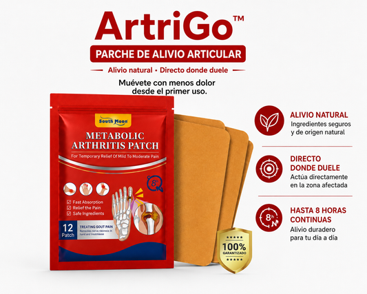 ArtriGo™  Vuelve caminar, descansar y moverte con menos dolor | Alivio natural para Artrosis y Artritis