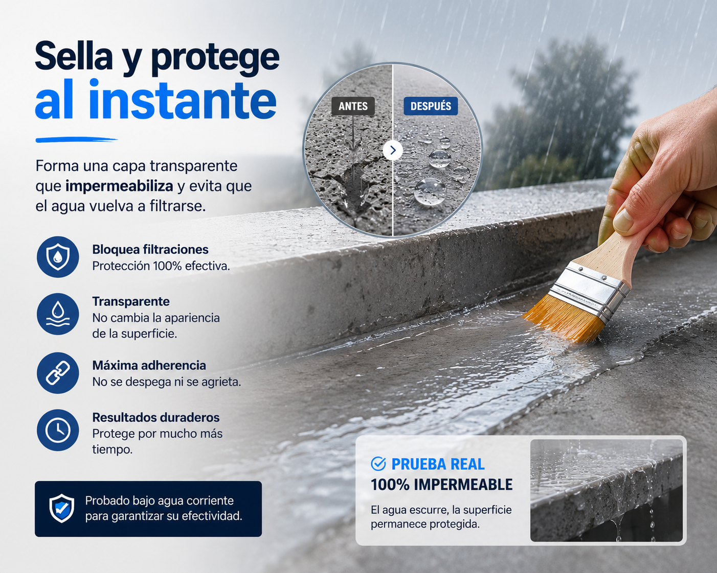 SellaPro 500g — Protege tu hogar hoy. Evita gastos mañana. Repara goteras y filtraciones en minutos