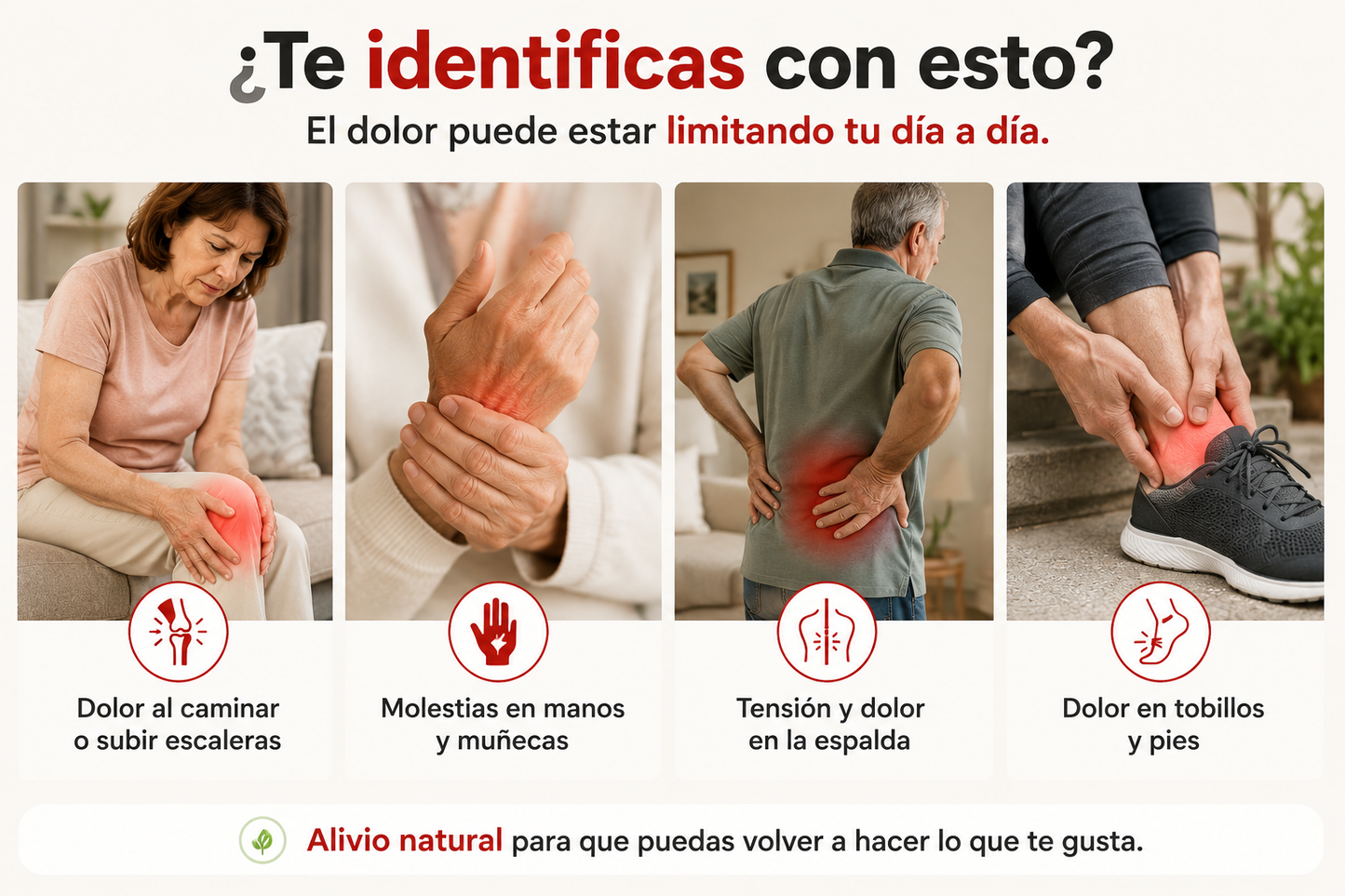 ArtriGo™  Vuelve caminar, descansar y moverte con menos dolor | Alivio natural para Artrosis y Artritis