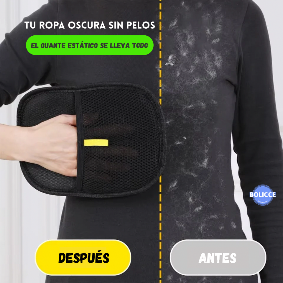🐾 Guante Quita Pelos para os que viven con mascotas y quieren salir presentables - Oferta limitada - Envío gratis