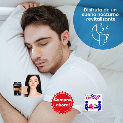 Pack 6 Parches Nasales Anti Ronquidos - Duerme y respira mejor - Oferta - Envío gratis a todo Chile