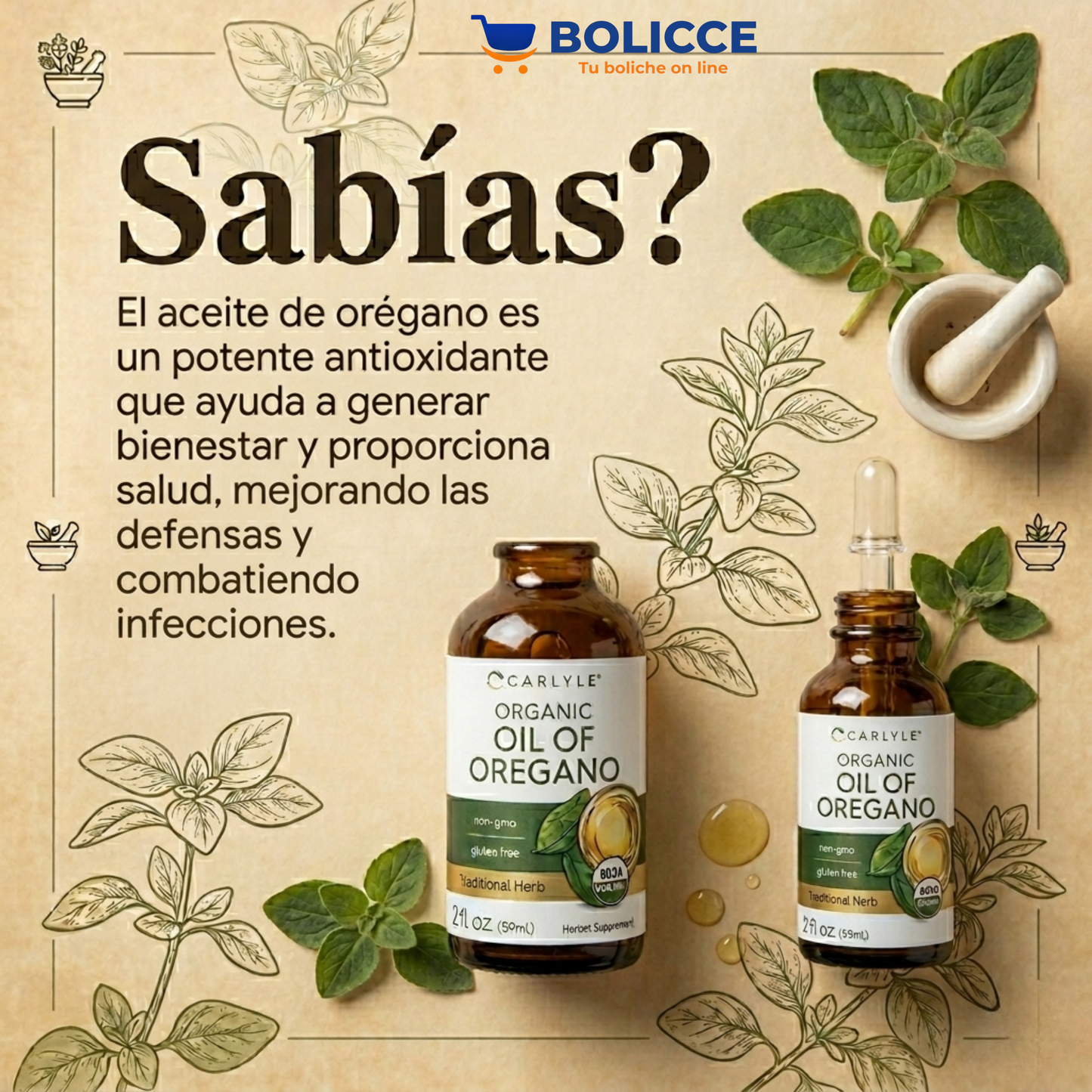 OregaPure™ – Inmunidad Natural, Antiinflamatorio Potente & Defensa Orgánica Total