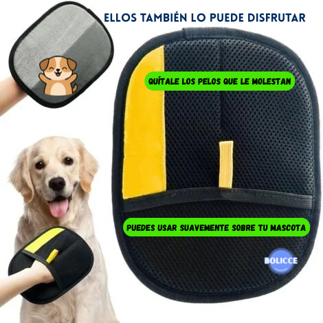 🐾 Guante Quita Pelos para os que viven con mascotas y quieren salir presentables - Oferta limitada - Envío gratis