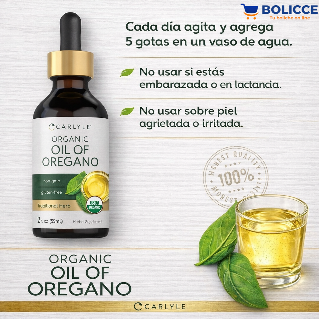 OregaPure™ – Inmunidad Natural, Antiinflamatorio Potente & Defensa Orgánica Total