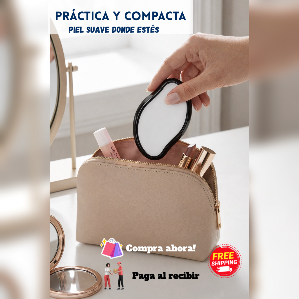 Depiladora y Exfoliador de Cristal