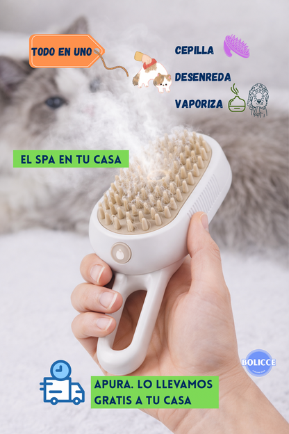 Pack Guante Para Mascota +Cepillo