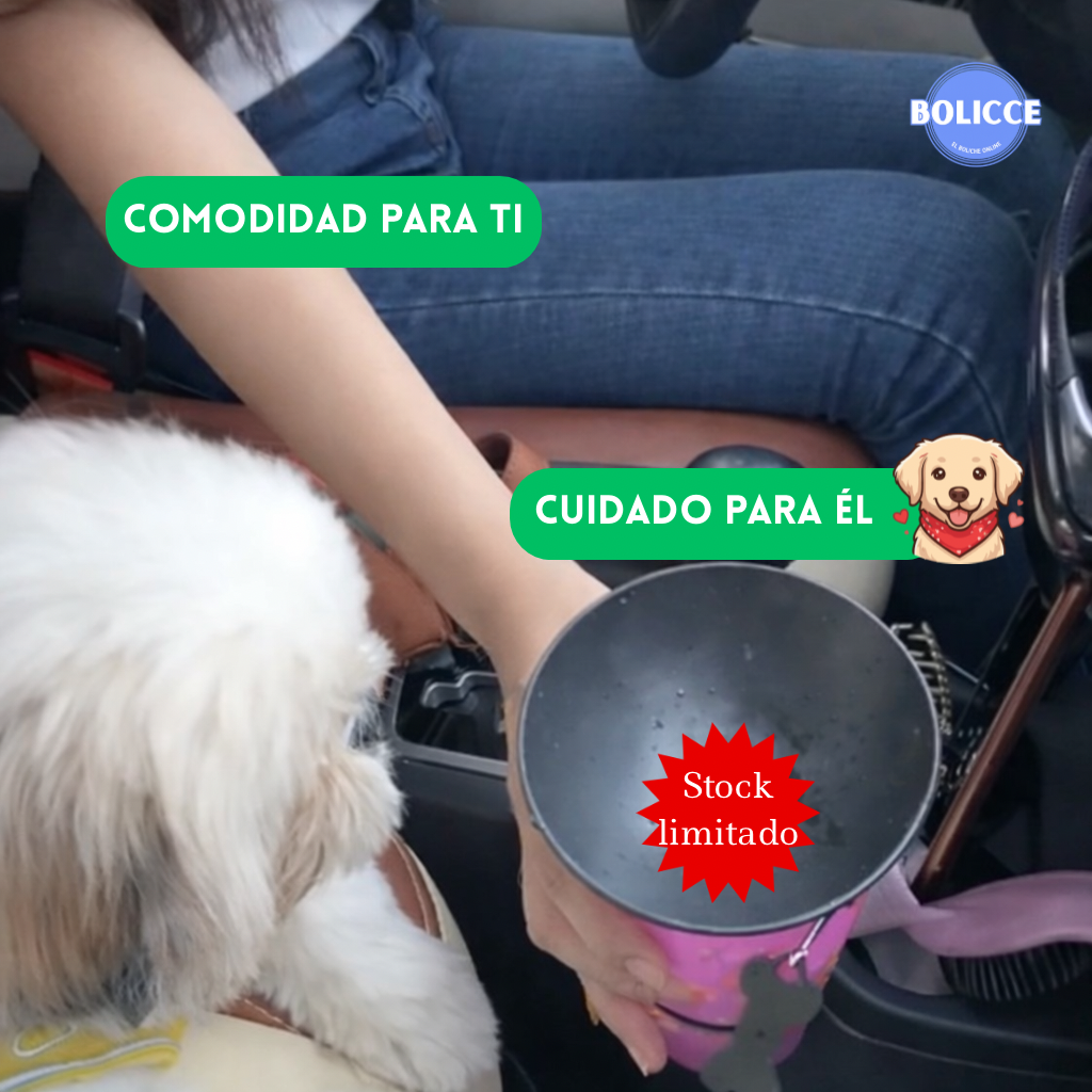 Botella de agua portátil para mascotas