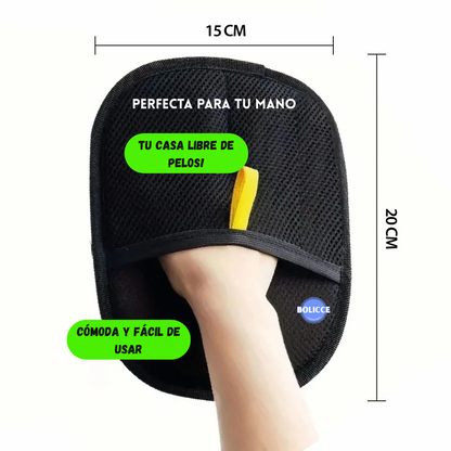 🐾 Guante Quita Pelos para os que viven con mascotas y quieren salir presentables - Oferta limitada - Envío gratis