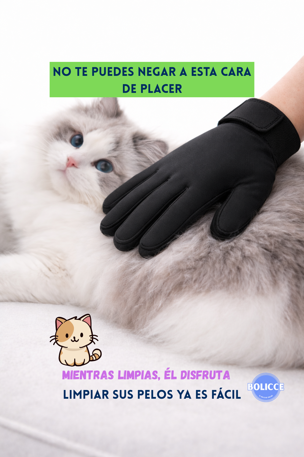 Pack Guante Para Mascota +Cepillo