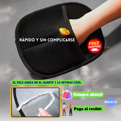 🐾 Guante Quita Pelos para os que viven con mascotas y quieren salir presentables - Oferta limitada - Envío gratis