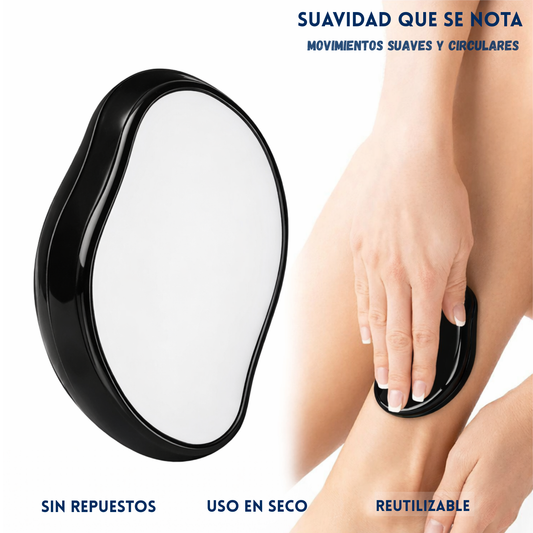 Depiladora y Exfoliador de Cristal