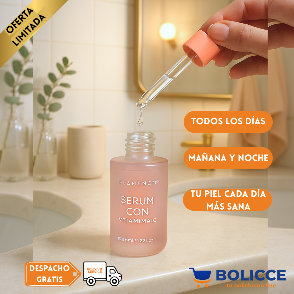 Sérum con Vitamina C Flamenco - Despacho Gratis - Oferta!