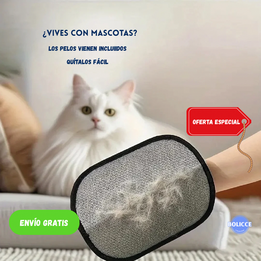 🐾 Guante Quita Pelos para os que viven con mascotas y quieren salir presentables - Oferta limitada - Envío gratis